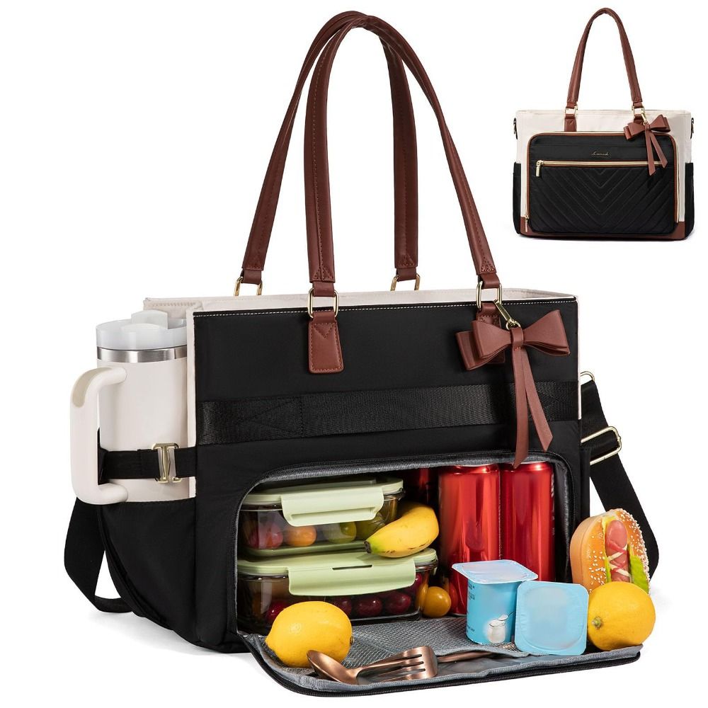 Laptop Accessories Organizer Bag - Bolsa Térmica Grande com Capacidade para