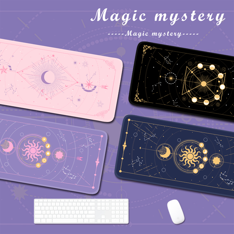 Laptop Accessories Mouse - Magia lua estrela roxo extra grande