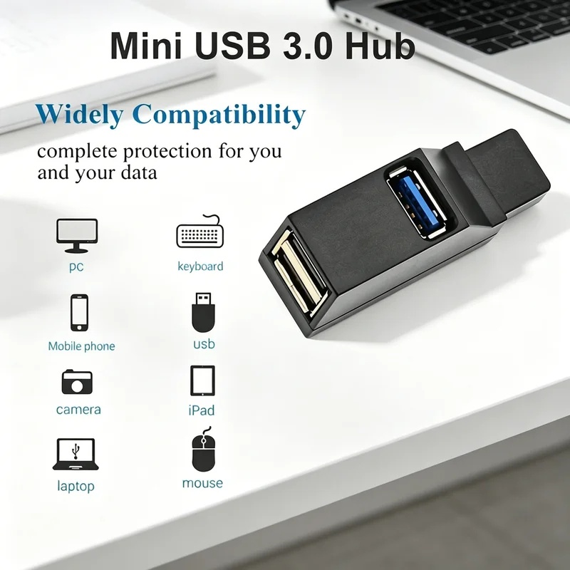 Laptop Accessories Price - Hub USB 3.0 2.0 Rotativo com