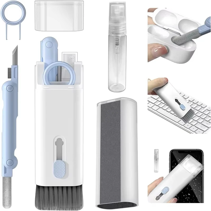 Screen Cleaning Kit - Kit de limpeza multifuncional, escova de