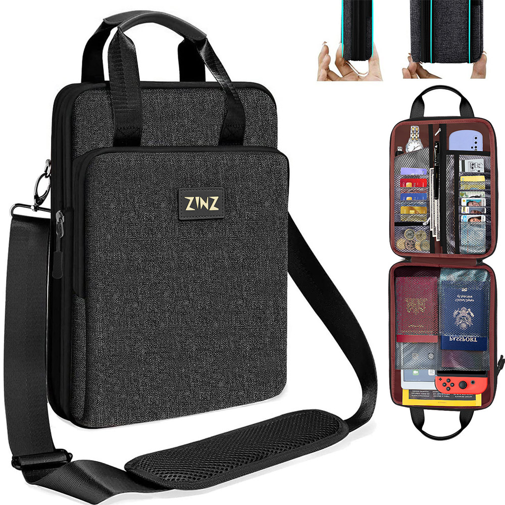 Laptop Accessories Organizer Bag - Bolsa de Ombro para Laptop com
