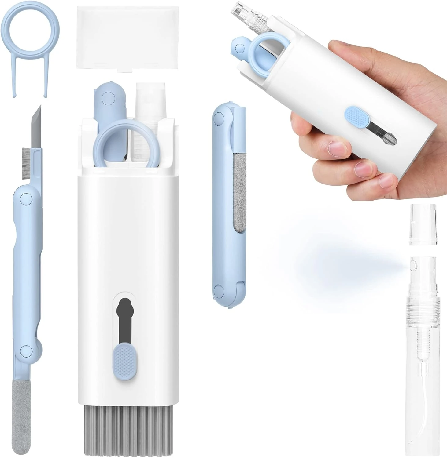 Screen Cleaning Kit - Kit de limpeza multifuncional, escova de