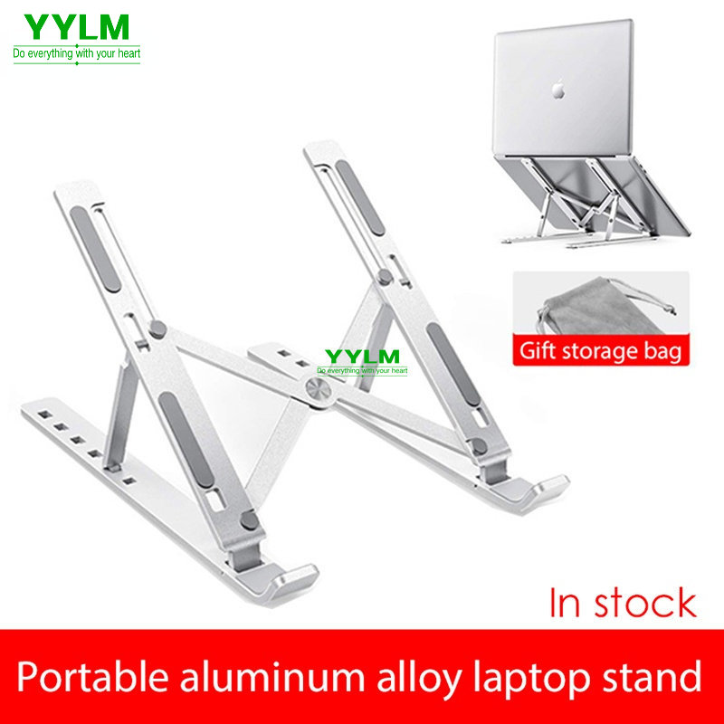 Laptop Stand Portable - YYLM-N3 Suporte portátil de alumínio, dobrável,
