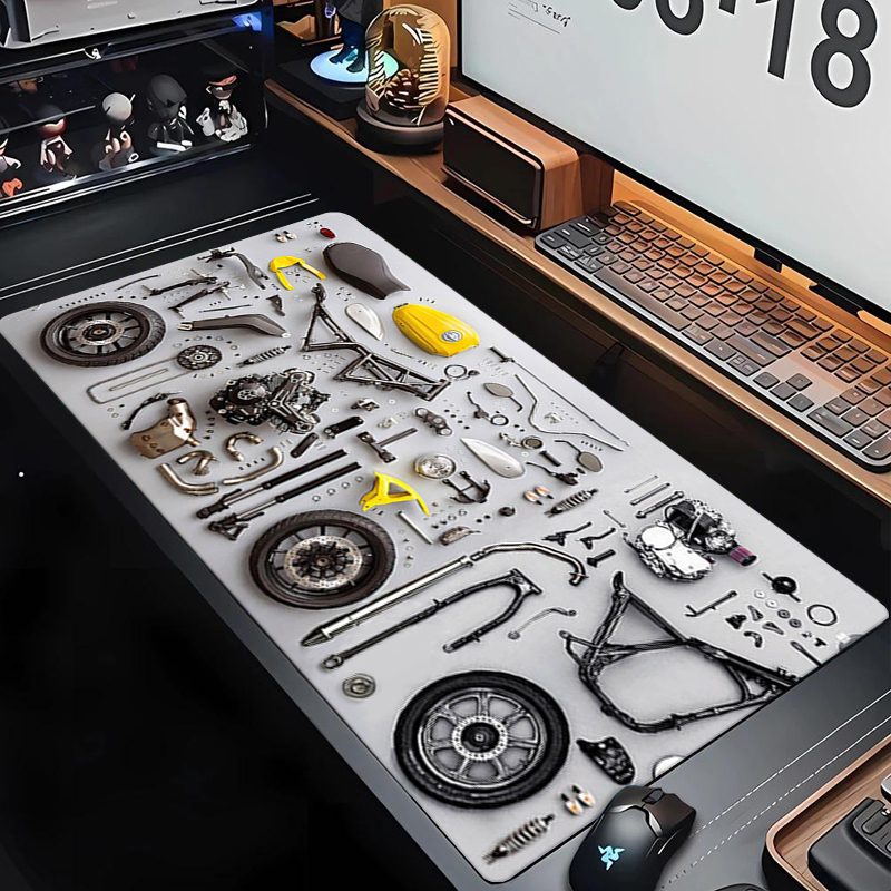 Laptop Accessories Mouse - Diagrama de Desmontagem do Mouse Pad