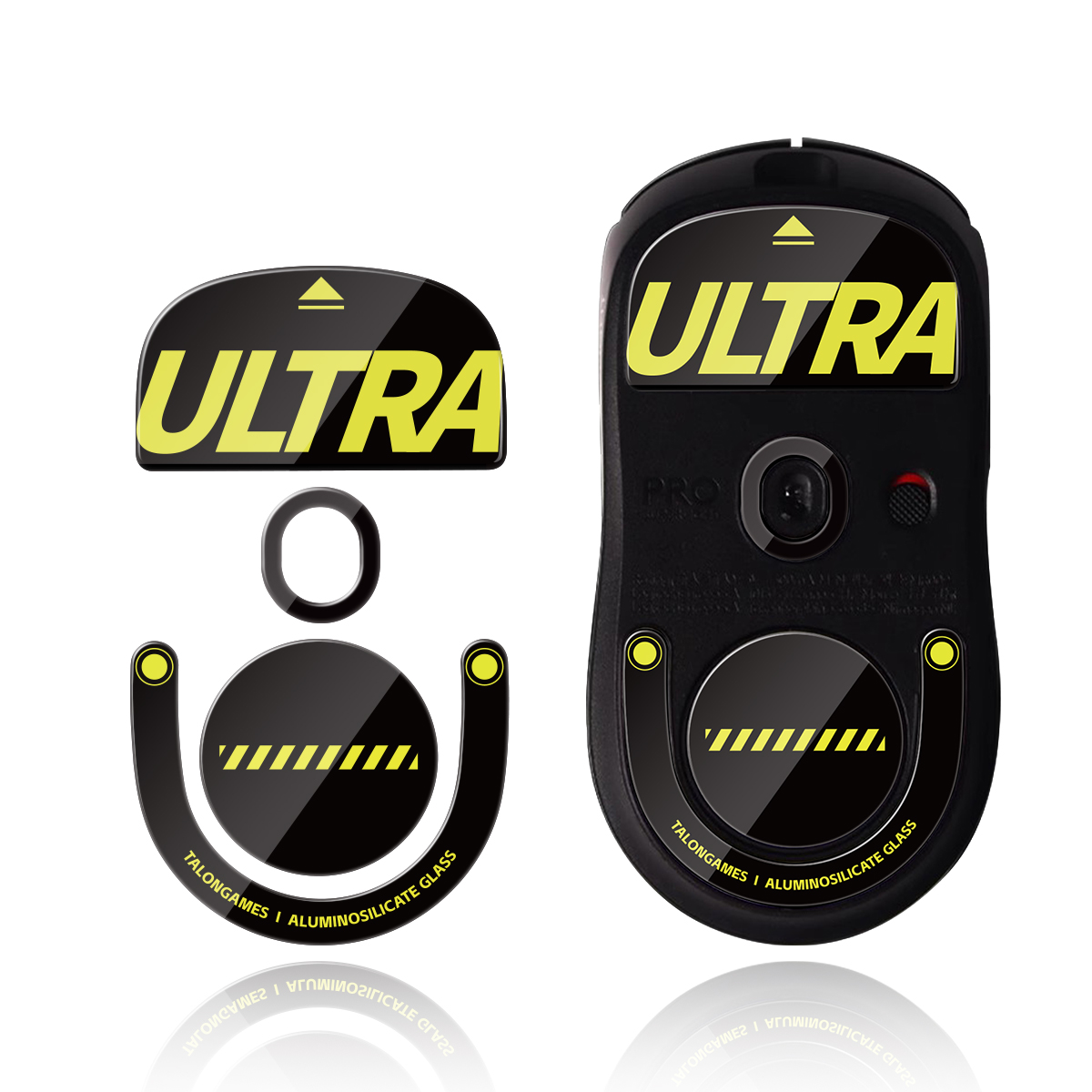 Logitech Mouse G Pro X Superlight - Pés de Vidro TALONGAMES para Mouse,