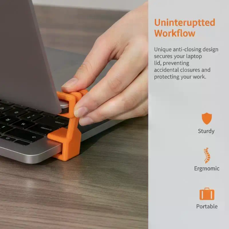 Laptop Stand Portable - Suporte Portátil Antifechamento para Laptop e