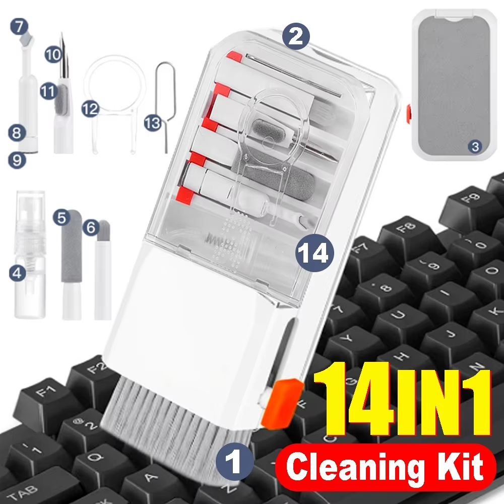 Screen Cleaning Kit - Kit de Limpeza Multifuncional 14 em