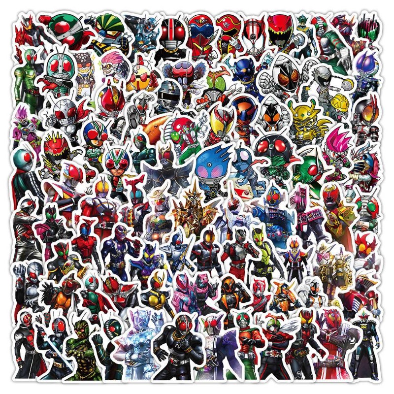Laptop Editing Accessories - 103 Adesivos Kamen Rider: Estética, Desenhos