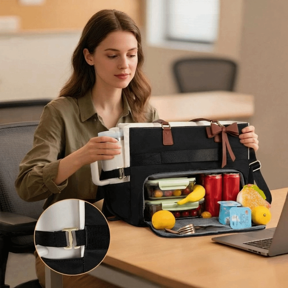 Bolsa Térmica Grande com Capac - Laptop Accessories Organizer Bag avaliação e preço