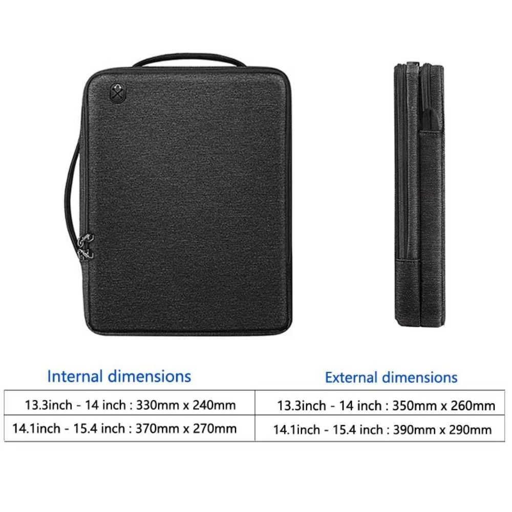 Novo 13.3-15.4 polegada portát - Laptop Accessories Organizer Bag avaliação e preço