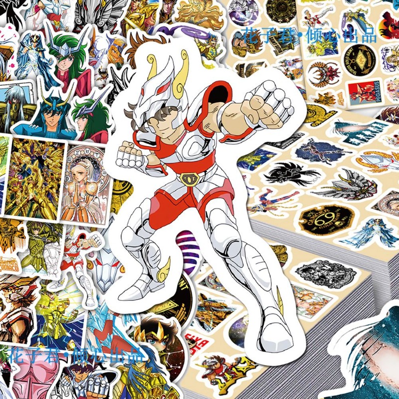 101 Adesivos de Anime Saint Se - Laptop Editing Accessories avaliação e preço