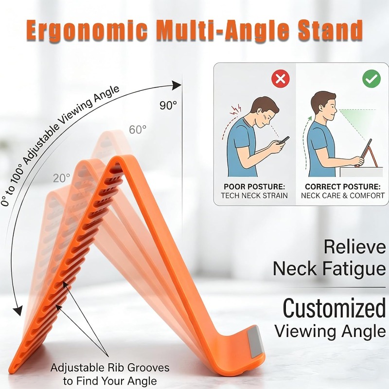 Suporte de Telefone de Silicon - Laptop Stand Portable avaliação e preço