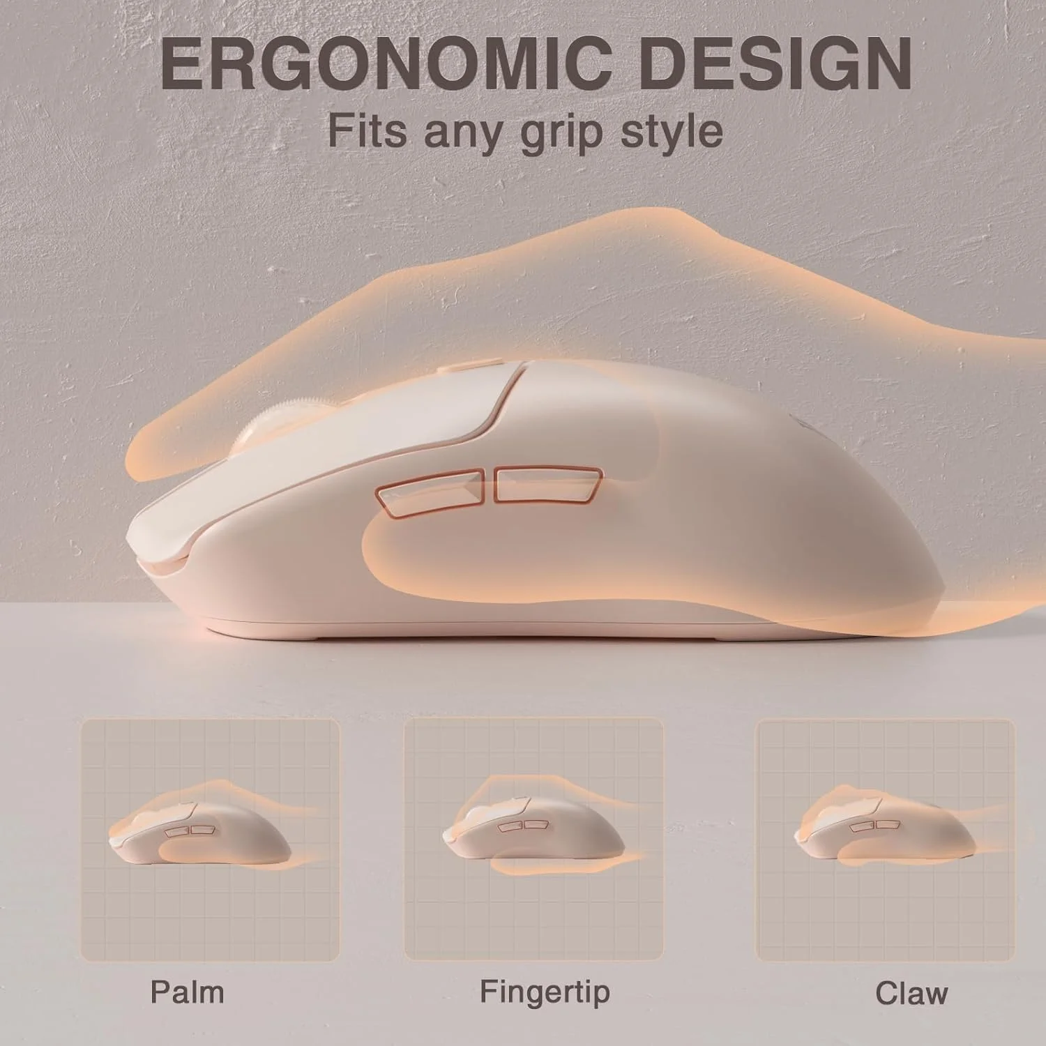 Mouse Gamer Sem Fio Tri-mode A - Laptop Accessories Mouse avaliação e preço