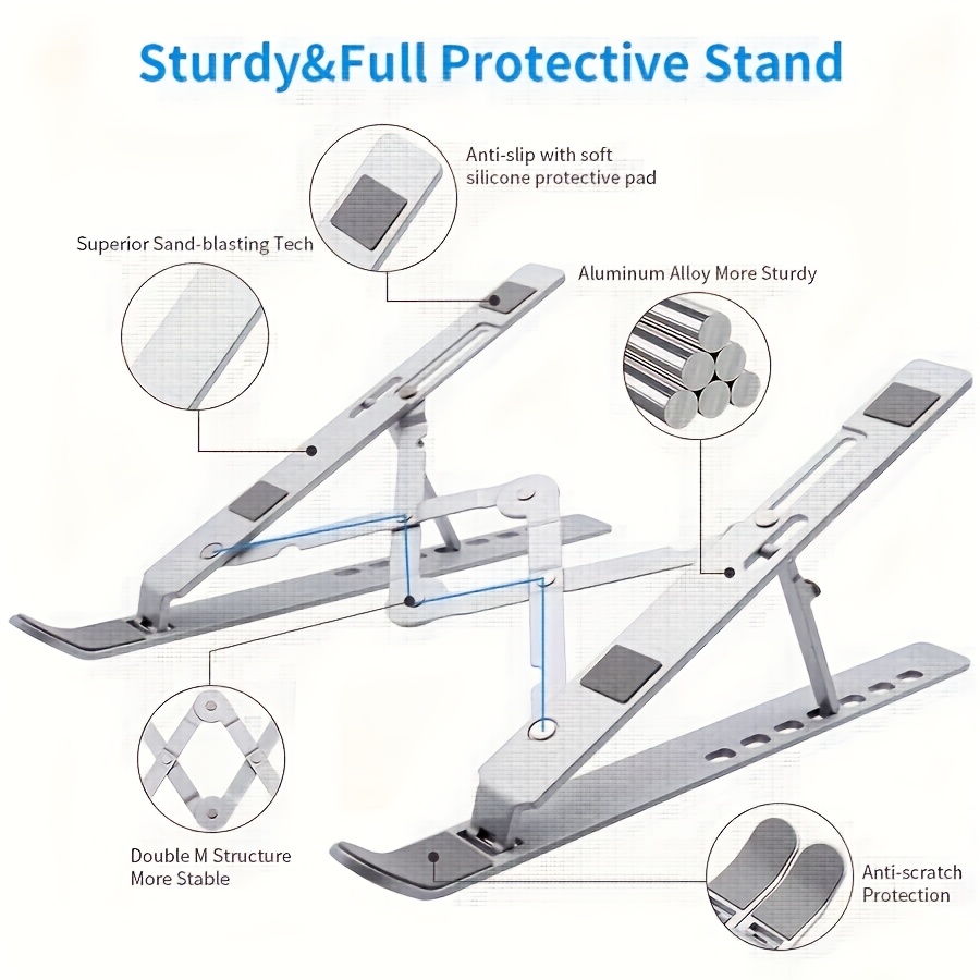 Suporte para Laptop Dobrável e - Laptop Stand Portable avaliação e preço