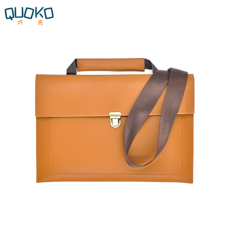 Bolsa de couro pu feminina par - Laptop Accessories Organizer Bag avaliação e preço