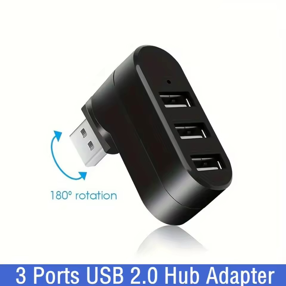 Hub USB 2.0 3 portas 180 °   A - Xiaomi Laptop Accessories avaliação e preço