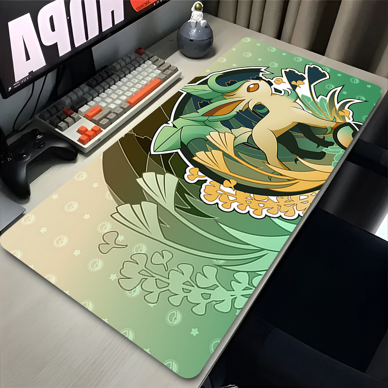 Mouse Pad Gamer P-pokemon Leaf - Laptop Accessories Cool avaliação e preço