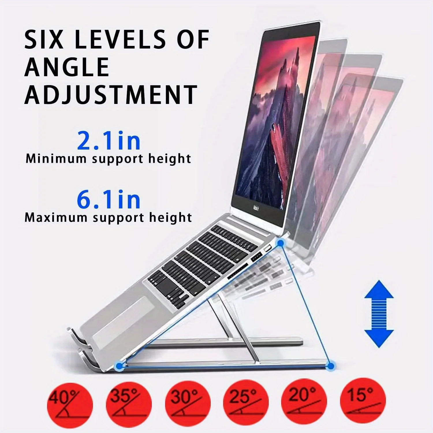 Suporte para laptop de alumíni - Laptop Stand Portable avaliação e preço