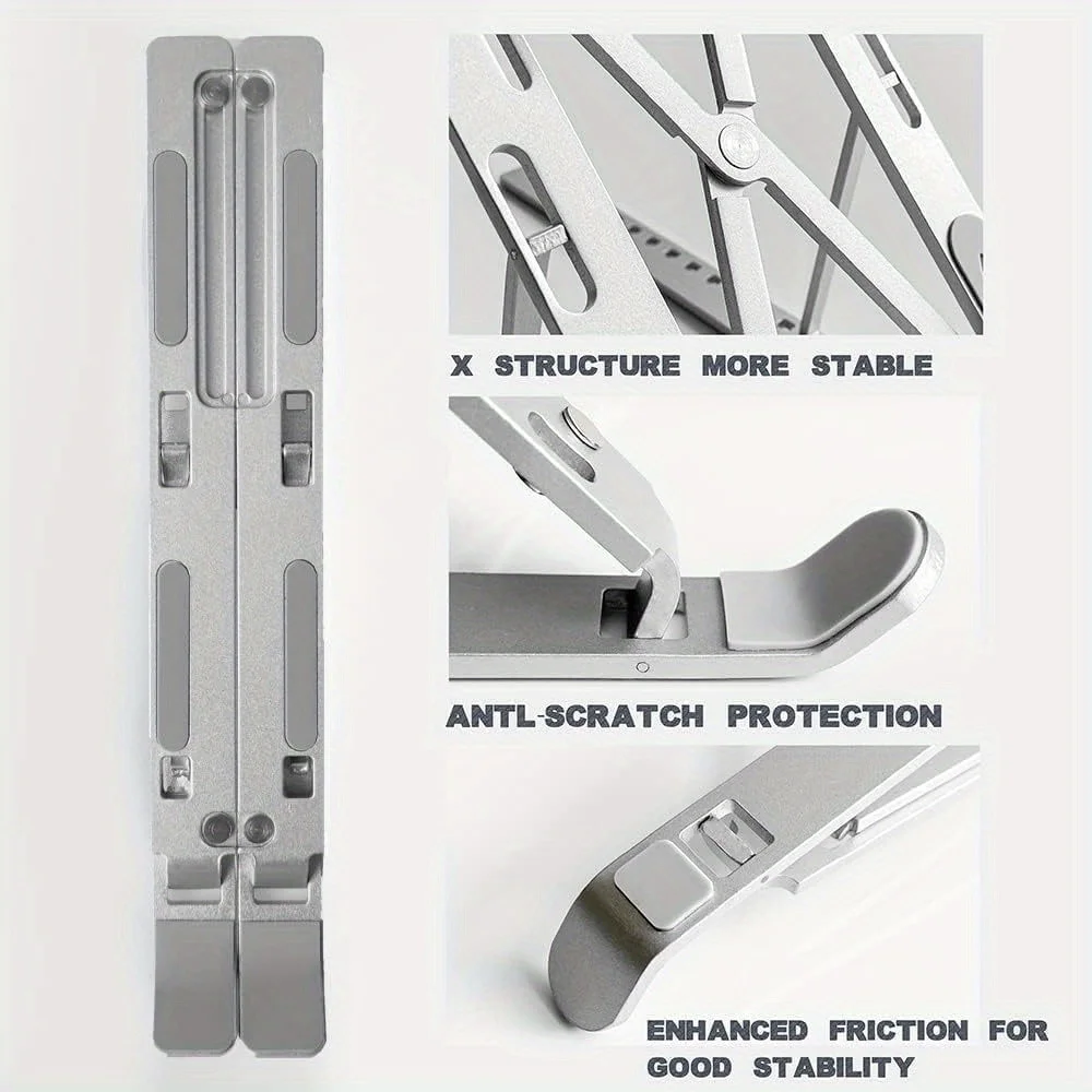 Suporte para laptop de alumíni - Laptop Stand Portable avaliação e preço