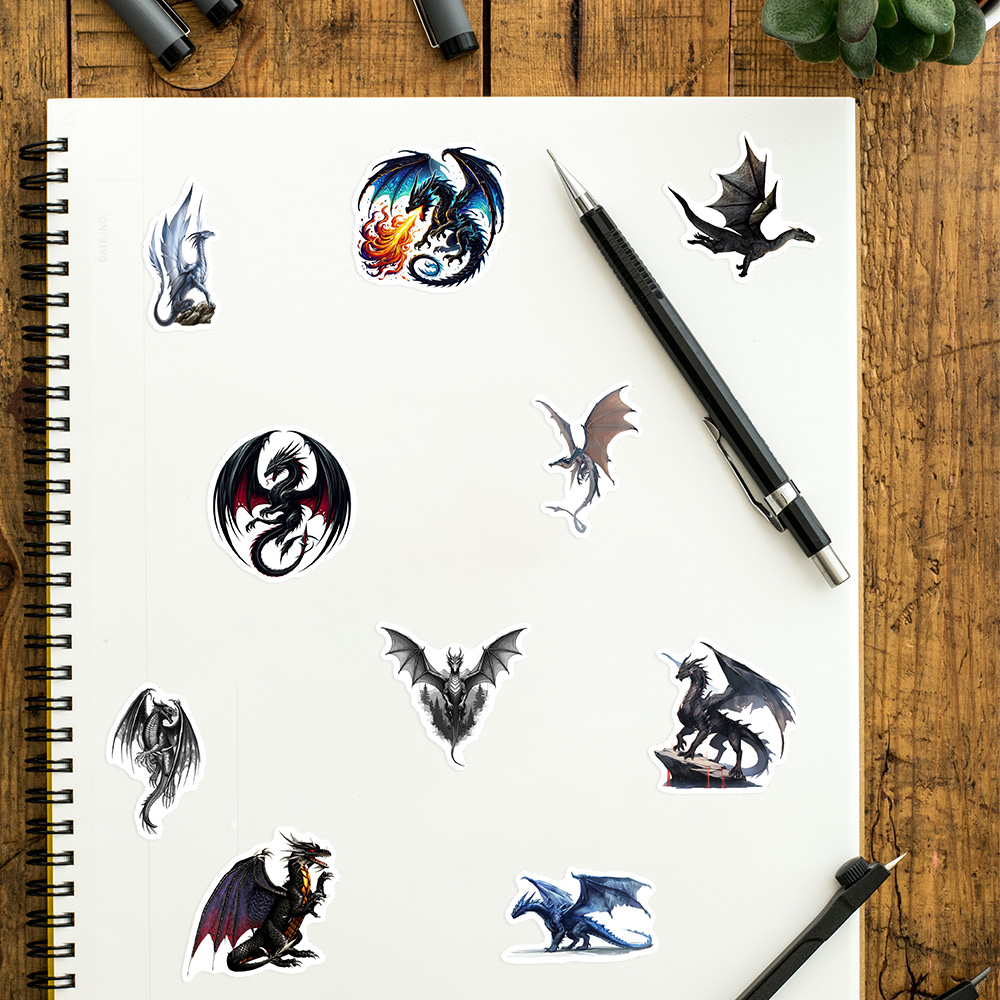 Adesivos de Dragão Mágico Fant - Laptop Accessories Cool avaliação e preço