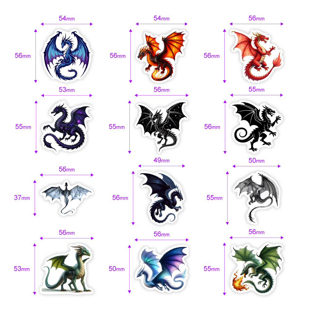 Adesivos de Dragão Mágico Fant - Laptop Accessories Cool avaliação e preço