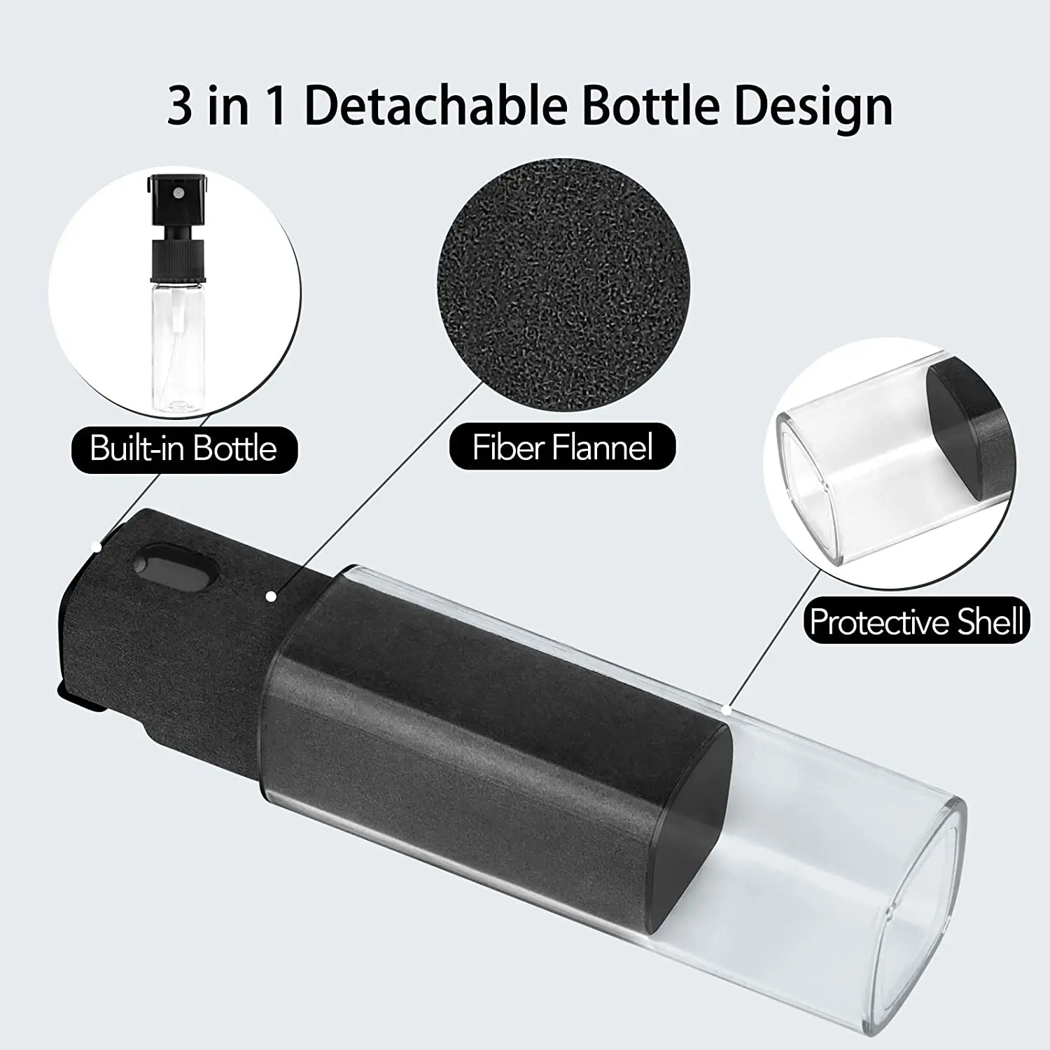 Spray Limpa Tela 2 em 1 com Fr - Screen Cleaning Kit avaliação e preço