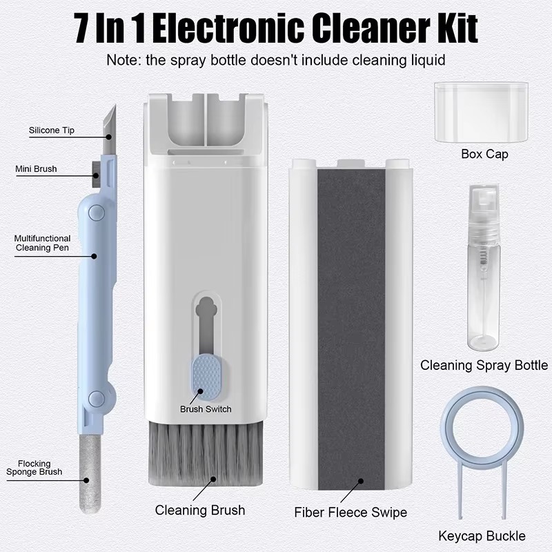 Kit de limpeza de teclado de c - Screen Cleaning Kit avaliação e preço