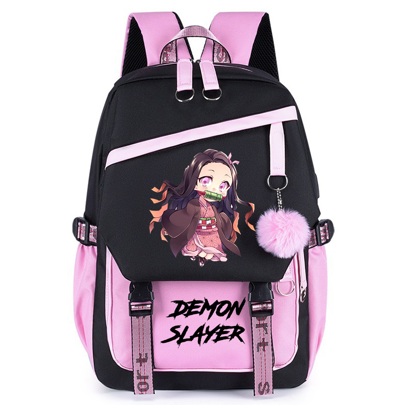 Mochila Demon Slayer com Perso - Laptop Accessories Organizer Bag avaliação e preço