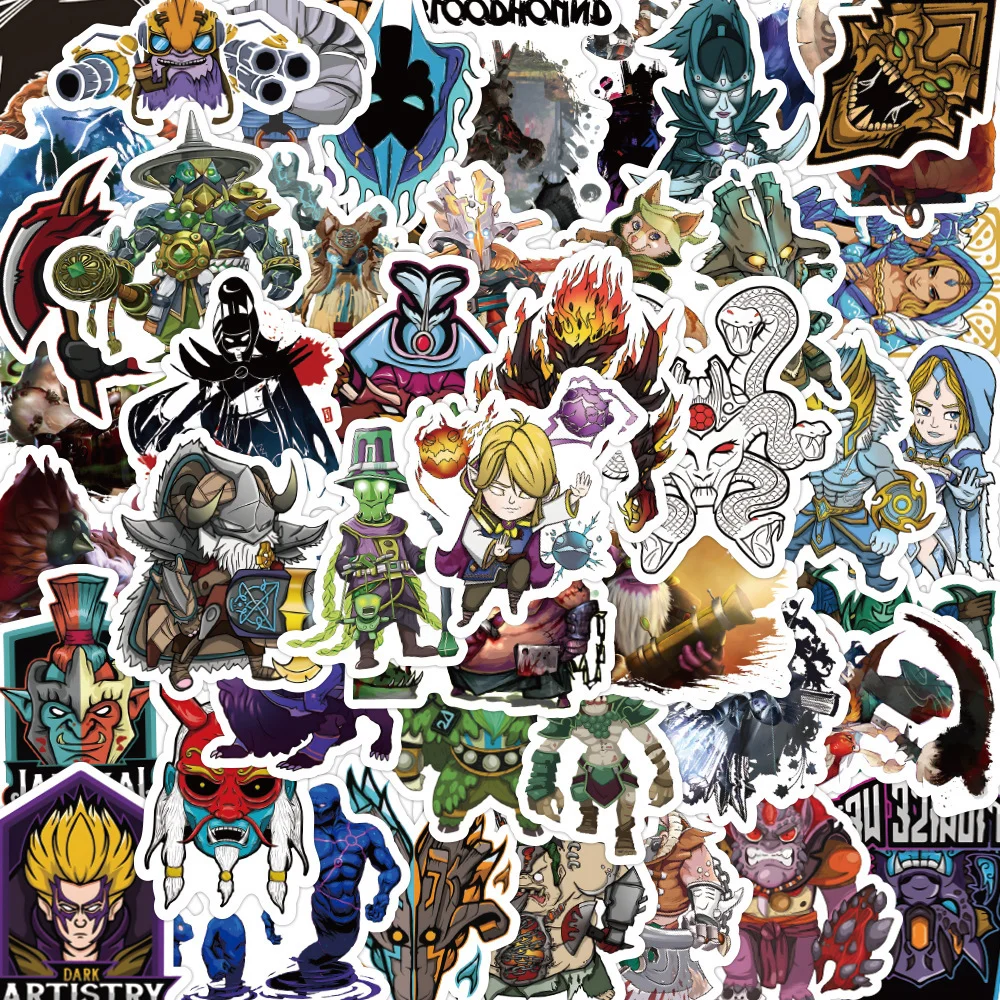 10/50 pçs dota 2 jogo engraçad - Laptop Accessories Cool avaliação e preço