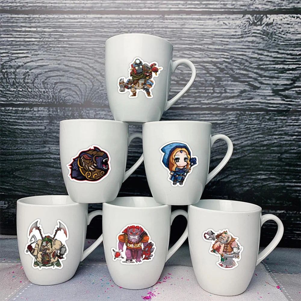 10/50 pçs dota 2 jogo engraçad - Laptop Accessories Cool avaliação e preço